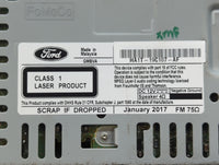 2017-2018 Lincoln Mkx Radio AM FM Cd Player Receiver Replacement P/N:HA1T-19C107-AF HA1T-19C107-CC Fits Fits 2017 2018 OEM U