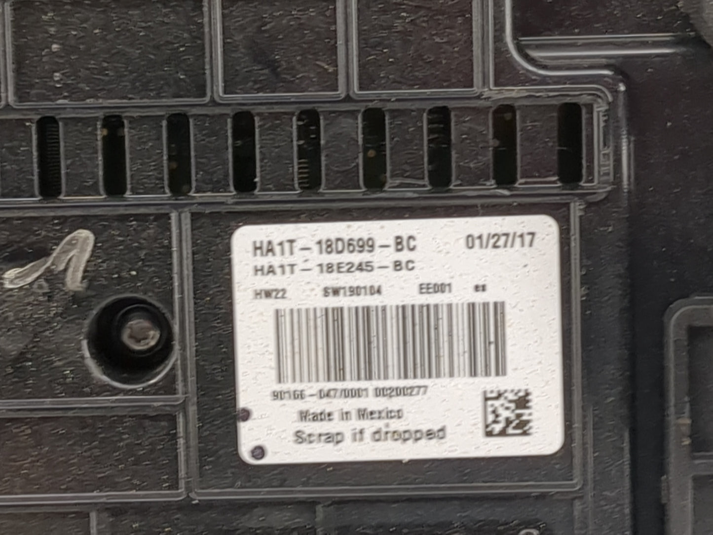 2017 Lincoln Mkx Climate Control Module Temperature AC/Heater Replacement P/N:HA1T-18D699-BC HA1T-18E245-BC Fits OEM Used Au