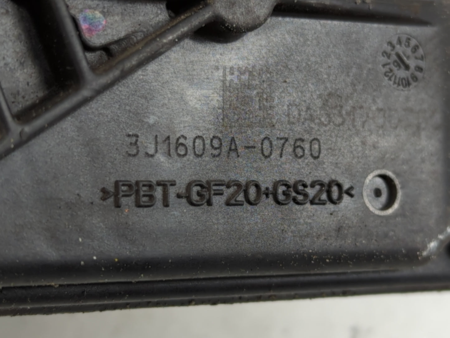2011-2018 Lincoln Mkx Throttle Body P/N:3J1609A-0760 Fits Fits 2011 2012 2013 2014 2015 2016 2017 2018 2019 OEM Used Auto Pa