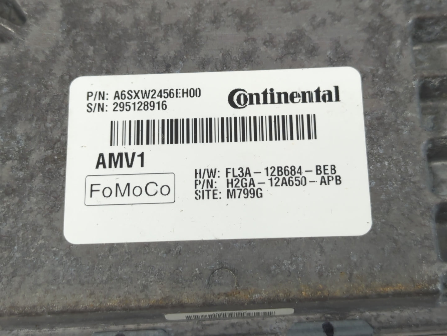 2016-2018 Lincoln Mkx PCM Engine Control Computer ECU ECM PCU OEM P/N:H2GA-12A650-APB 295128916 Fits Fits 2015 2016 2017 201