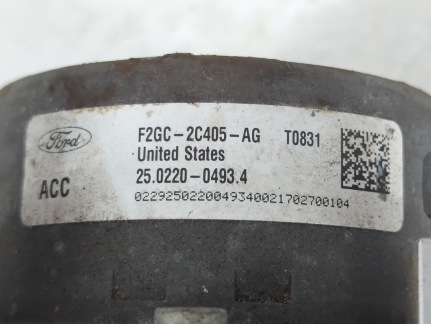 2016-2018 Lincoln Mkx ABS Pump Control Module Replacement P/N:F2GC-2C405-AG Fits Fits 2015 2016 2017 2018 OEM Used Auto Part