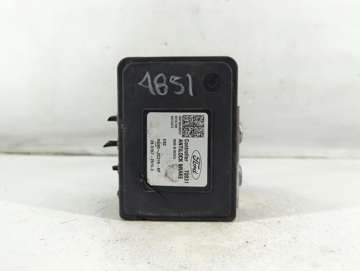 2017-2018 Lincoln Mkz ABS Pump Control Module Replacement P/N:HG9C-2B373-AF Fits Fits 2017 2018 OEM Used Auto Parts - Oemuse