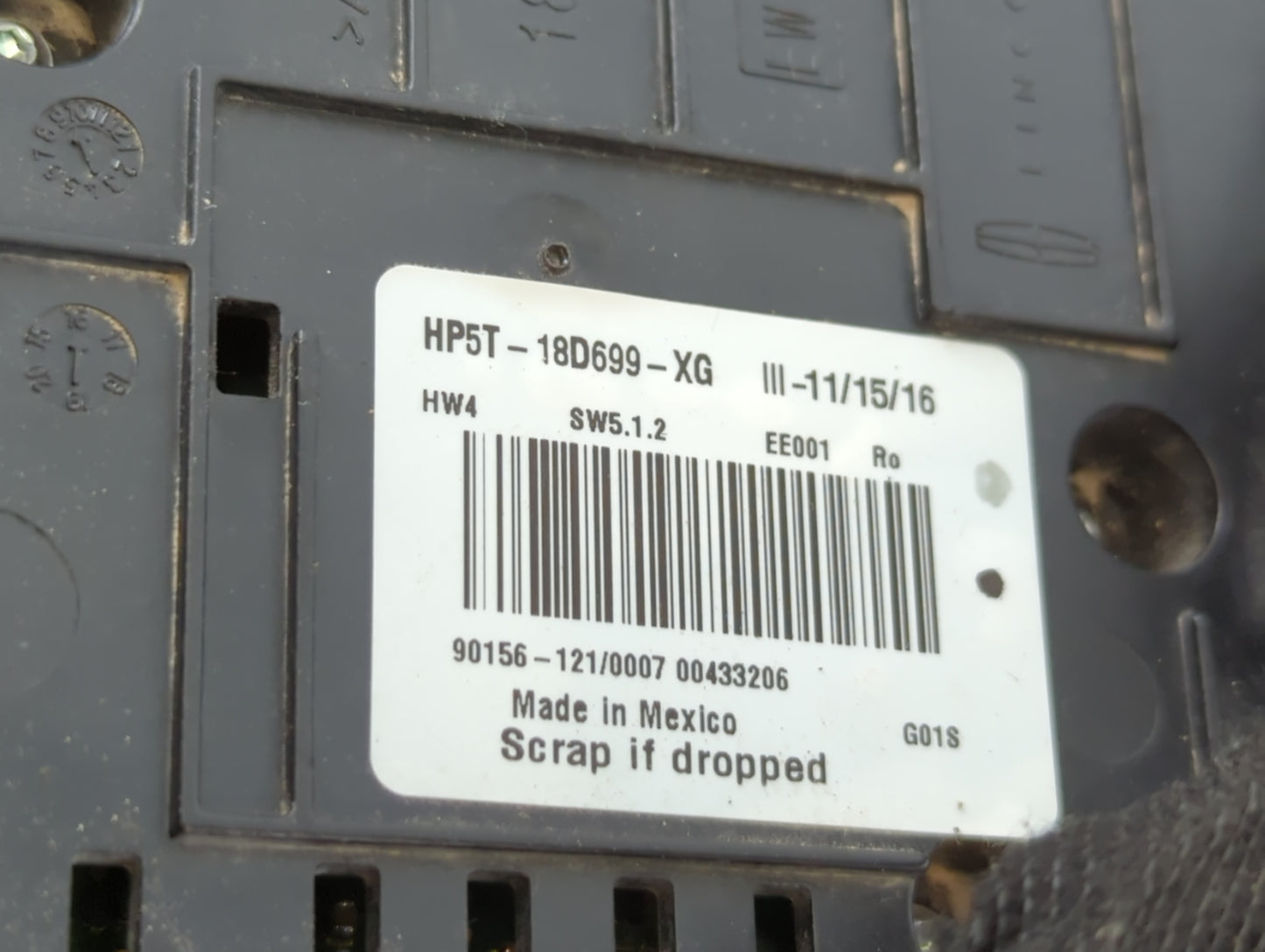 2017-2020 Lincoln Mkz Radio AM FM Cd Player Receiver Replacement P/N:HP5T-18D699-XG Fits Fits 2017 2018 2019 2020 OEM Used A