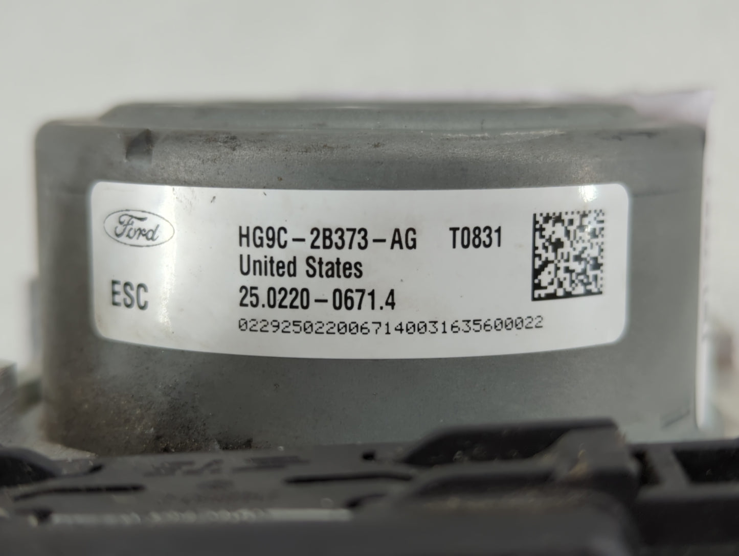 2017-2018 Lincoln Mkz ABS Pump Control Module Replacement P/N:HG9C-2B373-AG Fits Fits 2017 2018 OEM Used Auto Parts - Oemuse