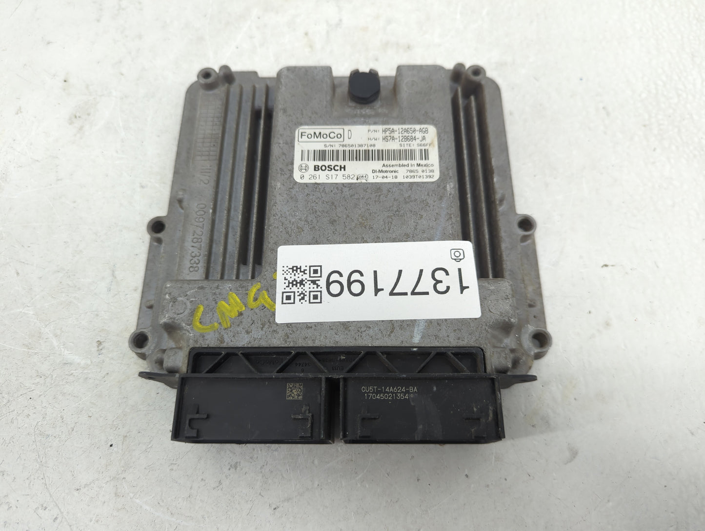 2017-2019 Lincoln Mkz PCM Engine Control Computer ECU ECM PCU OEM P/N:HS7A-12B684-JA HP5A-12A650-AGB Fits Fits 2017 2018 201