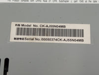 2017 Lincoln Mkz Radio AM FM Cd Player Receiver Replacement P/N:HP5T-18C830-AC Fits OEM Used Auto Parts - Oemusedautoparts1.