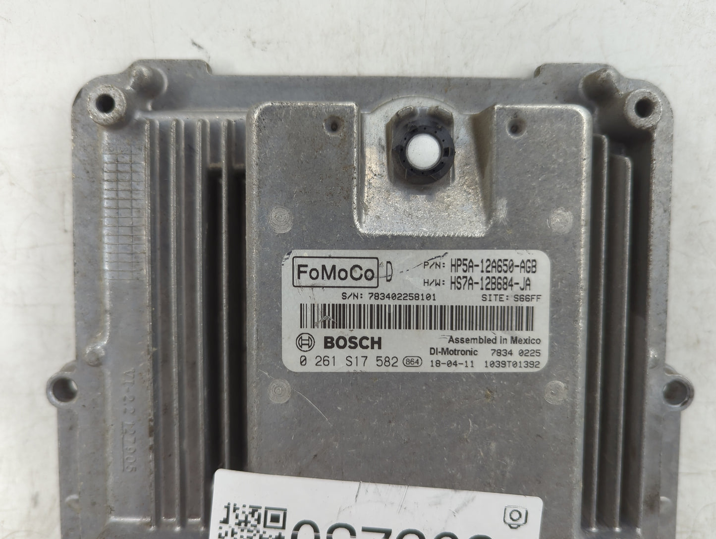 2017-2019 Lincoln Mkz PCM Engine Control Computer ECU ECM PCU OEM P/N:HP5A-12A650-AGB Fits Fits 2017 2018 2019 2020 OEM Used