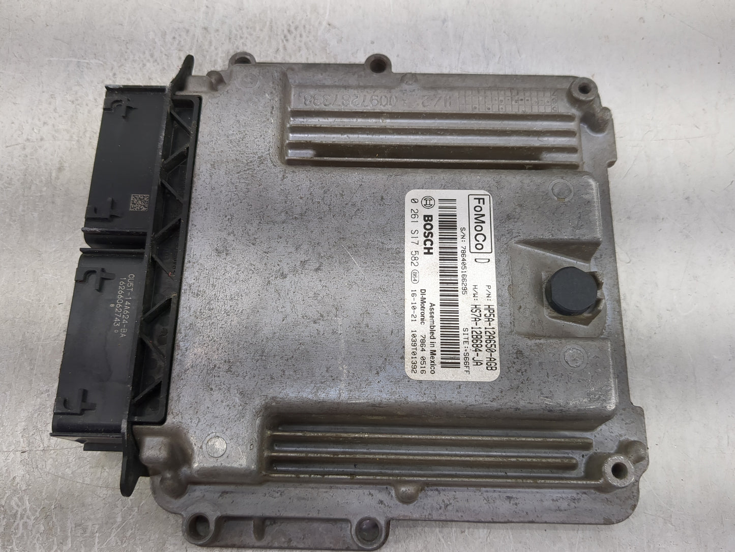 2017-2019 Lincoln Mkz PCM Engine Control Computer ECU ECM PCU OEM P/N:HP5A-12A650-AGB 0 261 S17 582 Fits Fits 2017 2018 2019