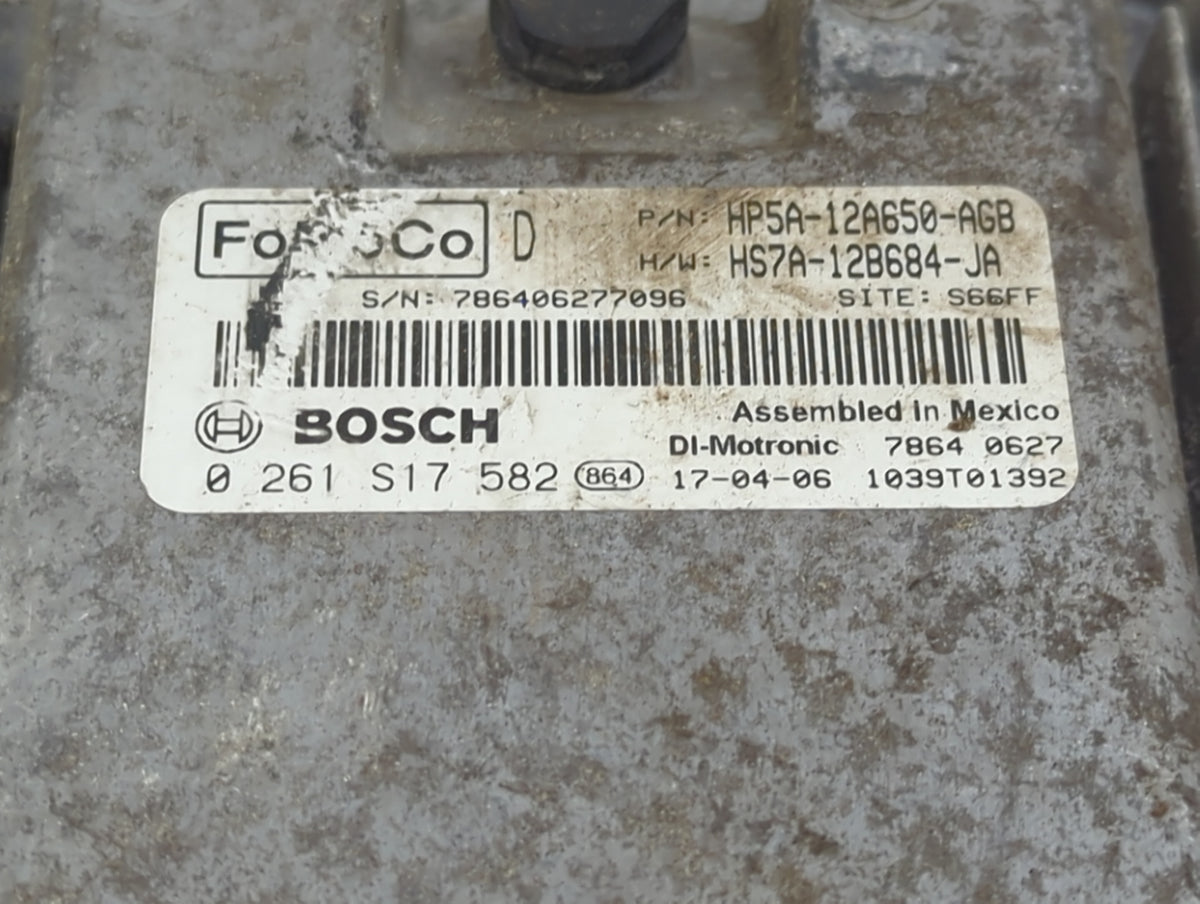 2017-2019 Lincoln Mkz PCM Engine Control Computer ECU ECM PCU OEM P/N:HP5A-12A650-AGB HS7A-12B684-JA Fits Fits 2017 2018 201
