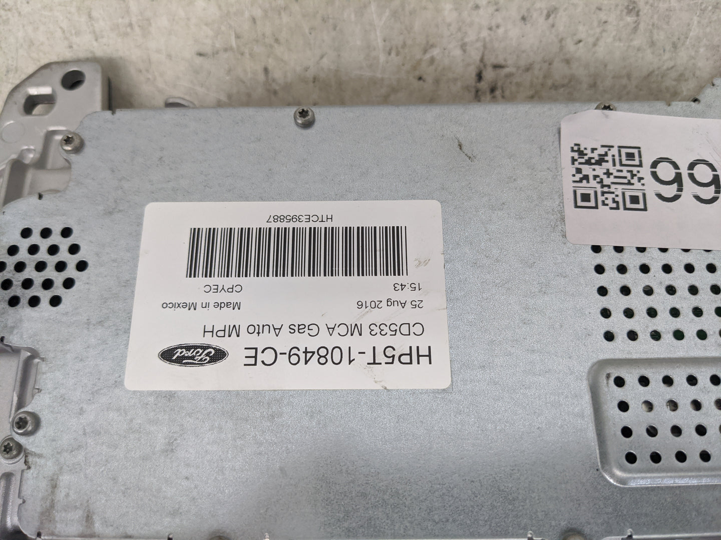 2017-2020 Lincoln Mkz Instrument Cluster Speedometer Gauges P/N:HP5T-10849-CE DP5T-10880-C Miles:56K Fits Fits 2017 2020 OEM