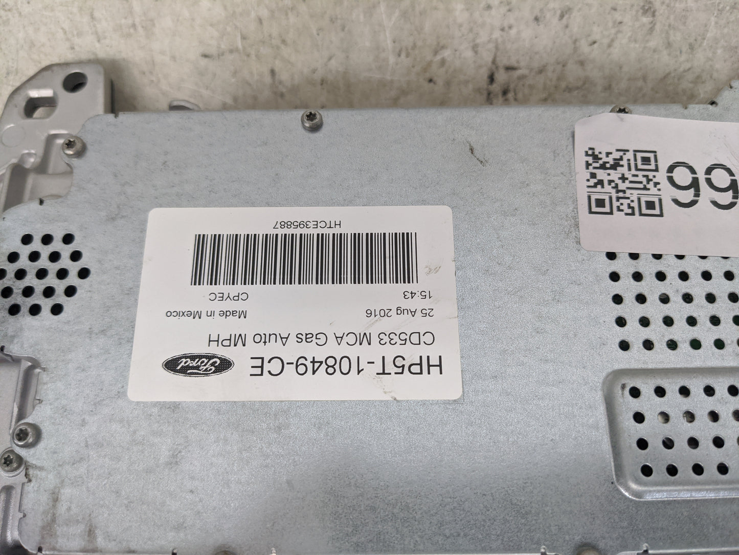 2017-2020 Lincoln Mkz Instrument Cluster Speedometer Gauges P/N:HP5T-10849-CE DP5T-10880-C Miles:56K Fits Fits 2017 2020 OEM