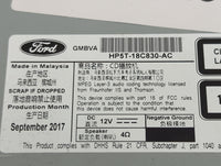 2015-2020 Lincoln Mkz Radio AM FM Cd Player Receiver Replacement P/N:HP5T-18C830-AC CK-AJ55N04MB Fits OEM Used Auto Parts - 