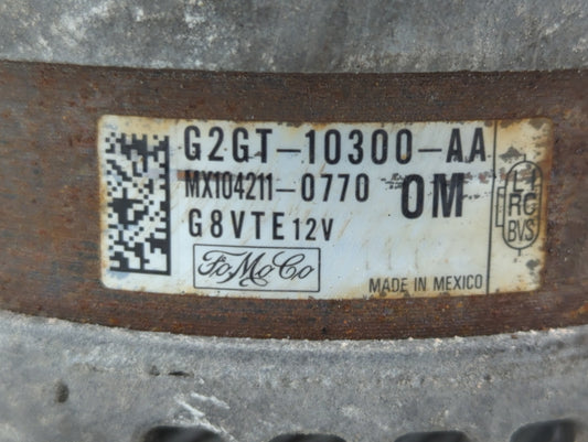 2013-2019 Lincoln Mkz Alternator Replacement Generator Charging Assembly Engine OEM P/N:DG1T-10300-GA G2GT-10300-BA Fits OEM Used Auto Parts