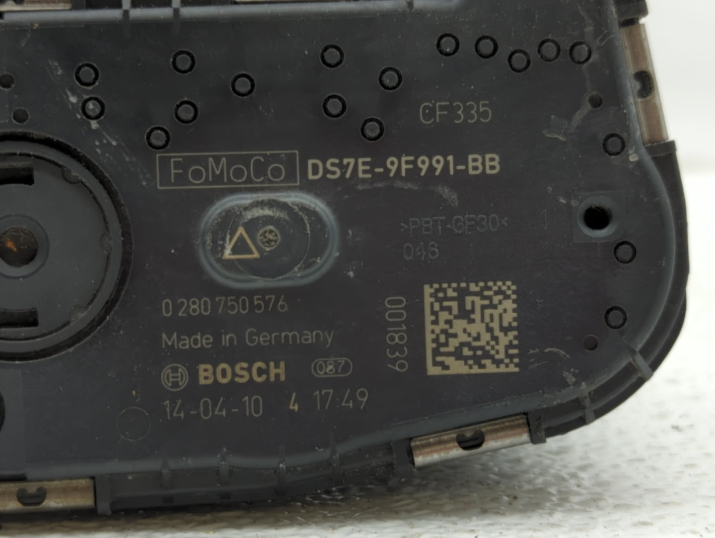 2017-2019 Lincoln Mkz Throttle Body P/N:DS7E-9F991-BB Fits Fits 2014 2015 2016 2017 2018 2019 OEM Used Auto Parts - Oemuseda