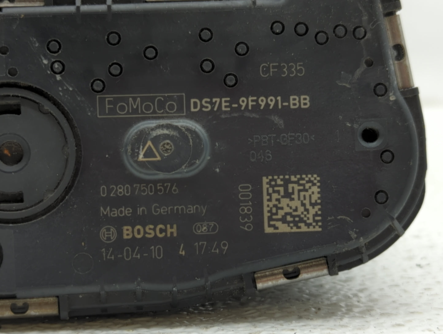 2017-2019 Lincoln Mkz Throttle Body P/N:DS7E-9F991-BB Fits Fits 2014 2015 2016 2017 2018 2019 OEM Used Auto Parts - Oemuseda