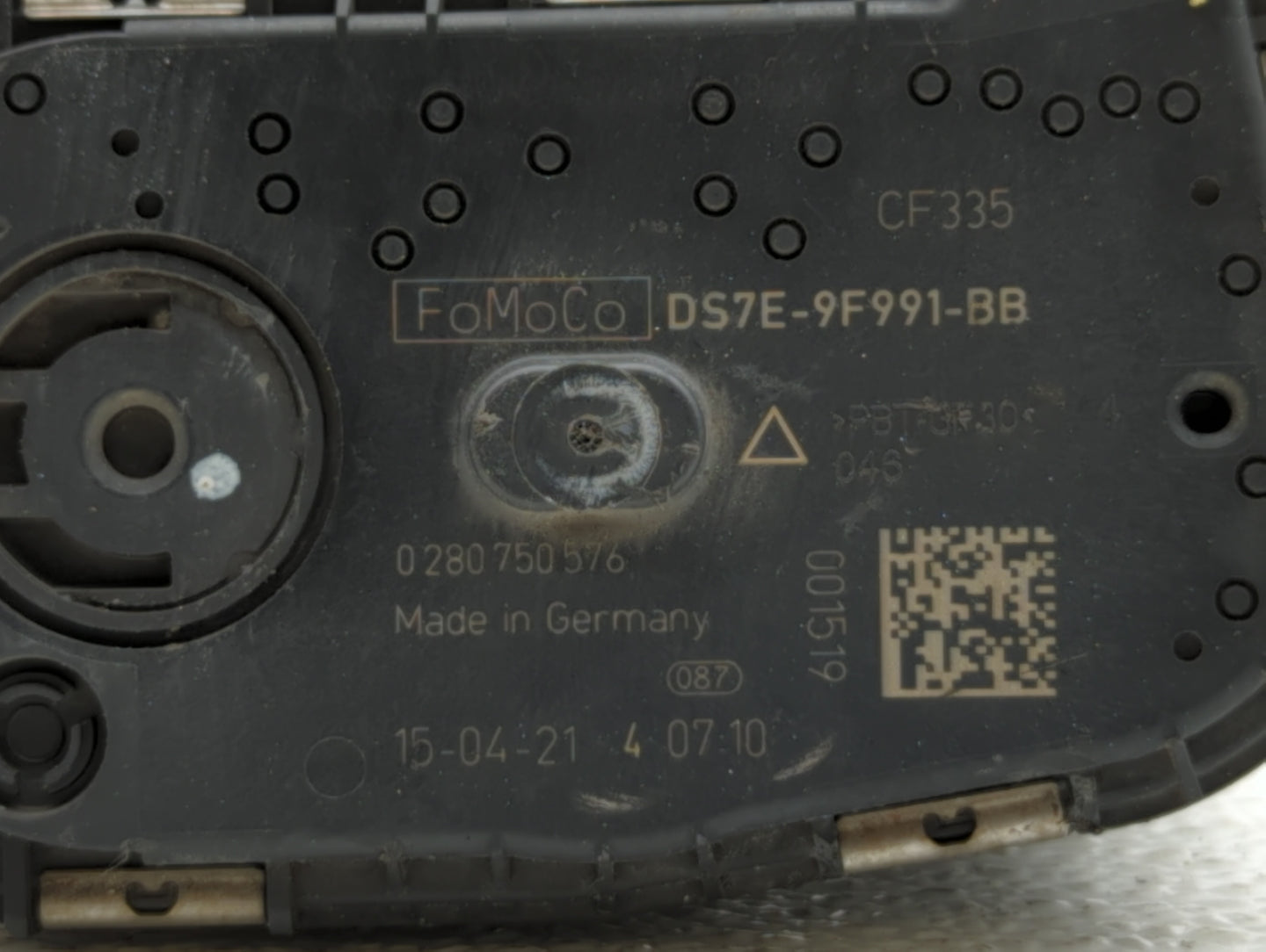 2017-2019 Lincoln Mkz Throttle Body P/N:DS7E-9F991-BB Fits Fits 2014 2015 2016 2017 2018 2019 OEM Used Auto Parts - Oemuseda