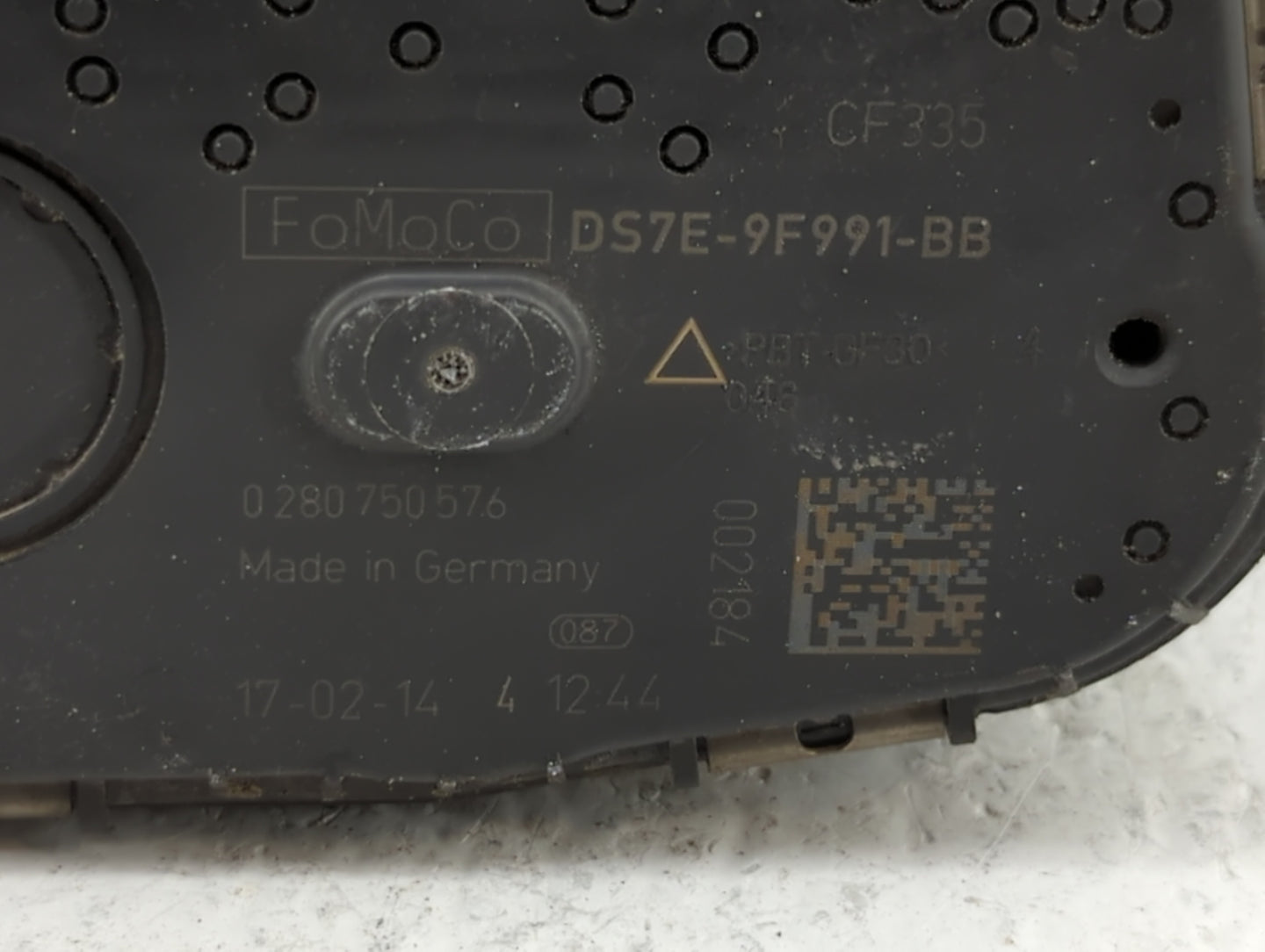 2017-2019 Lincoln Mkz Throttle Body P/N:0 280 750 566 DS7E-9F991-BB Fits Fits 2014 2015 2016 2017 2018 2019 OEM Used Auto Pa