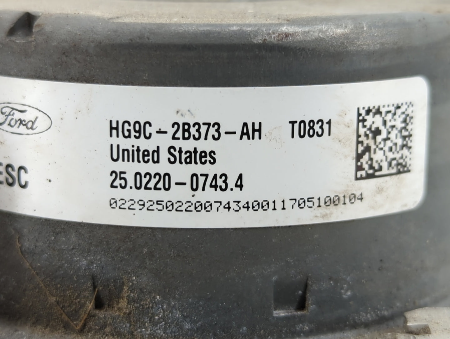 2017-2018 Lincoln Mkz ABS Pump Control Module Replacement P/N:HG9C-2B373-AH HG9C-2B373-CF, HG9C-2C219-MF Fits Fits 2017 2018