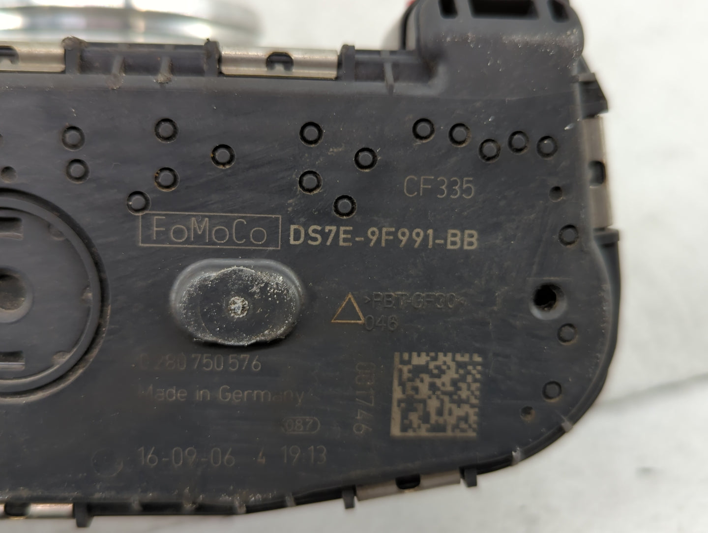 2017-2019 Lincoln Mkz Throttle Body P/N:DS7E-9F991-BB Fits Fits 2014 2015 2016 2017 2018 2019 OEM Used Auto Parts - Oemuseda