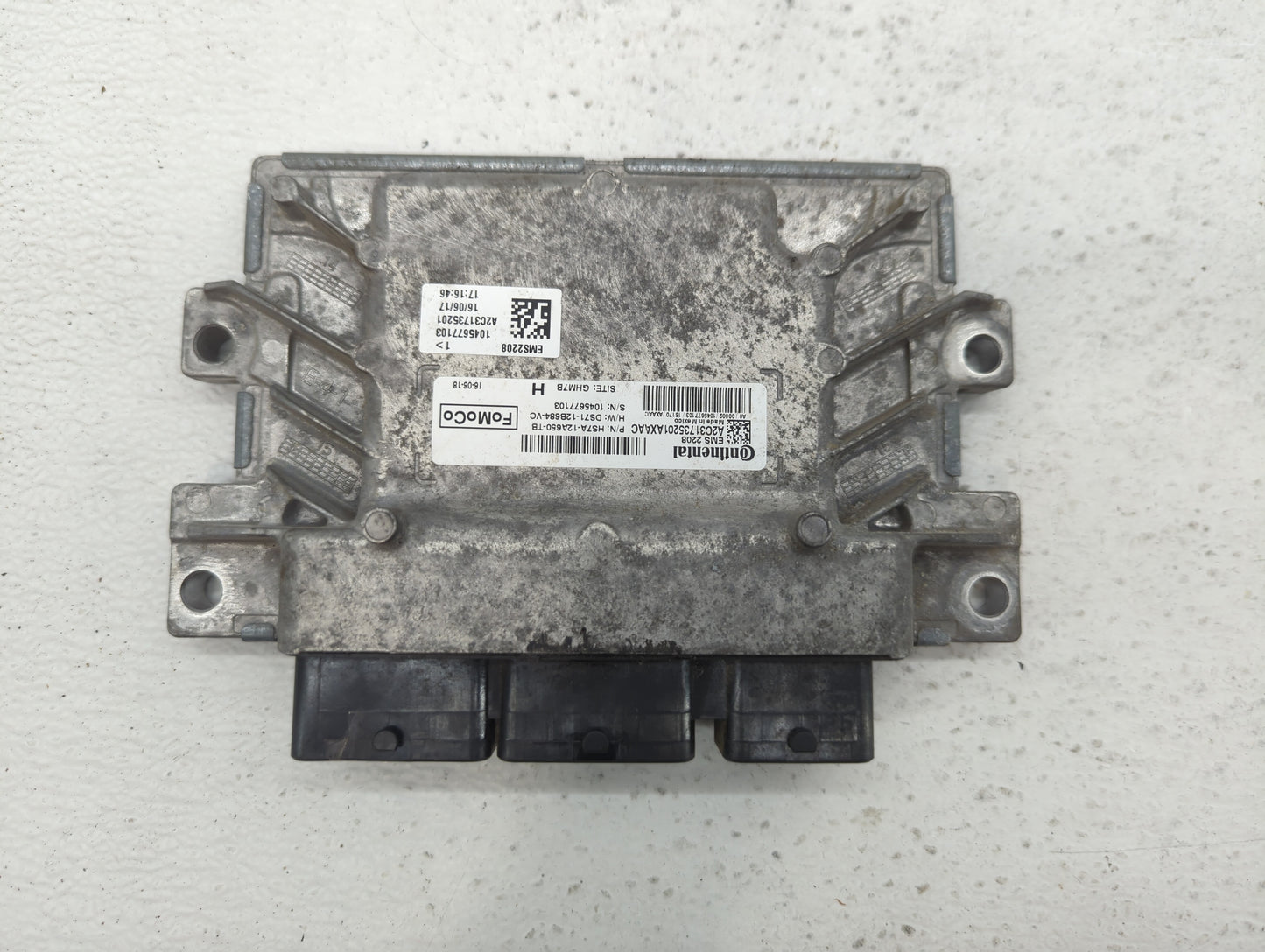 2016-2020 Lincoln Mkz PCM Engine Control Computer ECU ECM PCU OEM P/N:HS7A-12A650-TB HM5A-12A650-BB Fits OEM Used Auto Parts