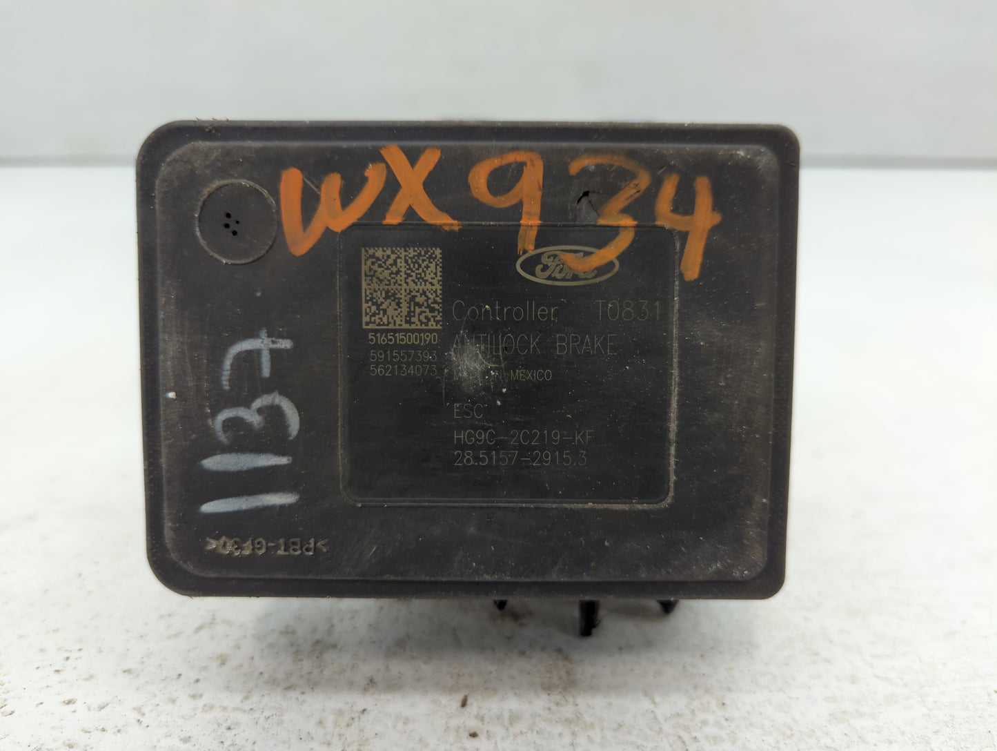 2017-2018 Lincoln Mkz ABS Pump Control Module Replacement P/N:HG9C-2B373-CG HG9C-2B373-CH, HG9C-2B373-AH Fits Fits 2017 2018