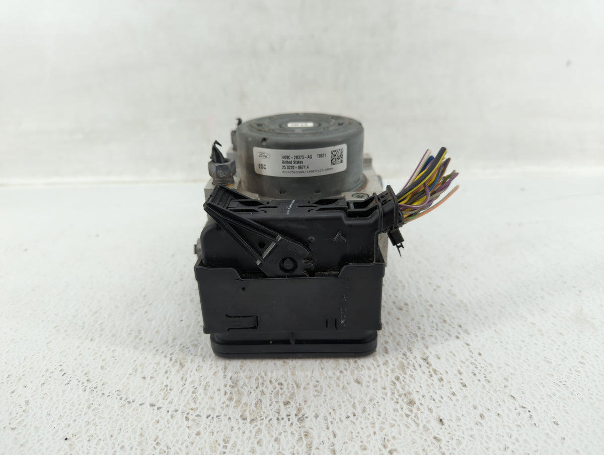 2017-2018 Lincoln Mkz Anti-Lock Brake ABS Pump Module Actuator OEM P/N:HG9C-2B373-AG HG9C-2B373-CG Fits Fits 2017 2018 OEM U