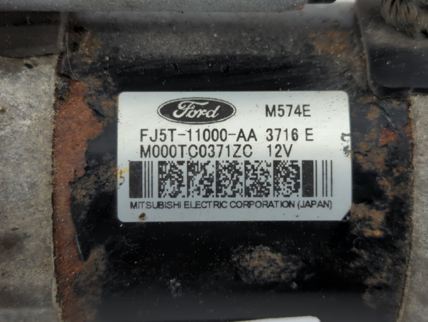 2013-2020 Lincoln Mkz Car Starter Motor Solenoid OEM P/N:M000TC0371ZC FJ5T-11000-AA Fits OEM Used Auto Parts - Oemusedautopa