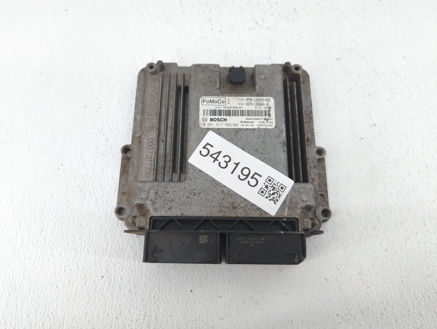 2017-2019 Lincoln Mkz PCM Engine Control Computer ECU ECM PCU OEM P/N:HP5A-12A650-AGB Fits Fits 2017 2018 2019 2020 OEM Used