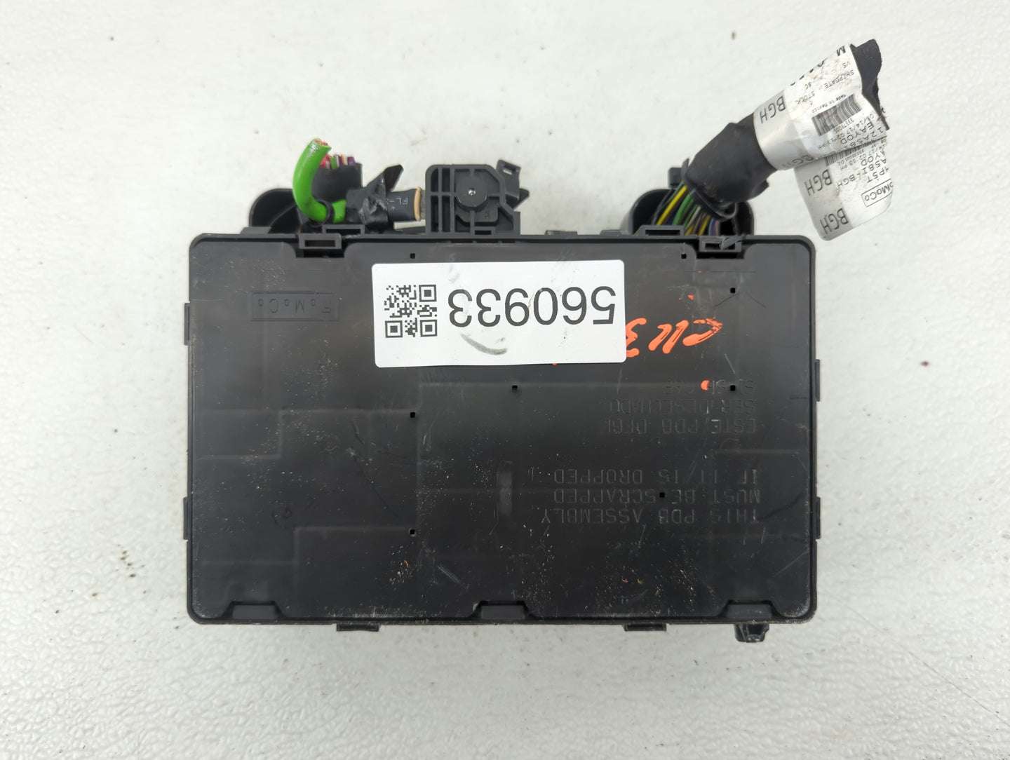 2017-2020 Lincoln Mkz Fusebox Fuse Box Panel Relay Module P/N:HG9T14D066BC Fits Fits 2017 2018 2019 2020 OEM Used Auto Parts