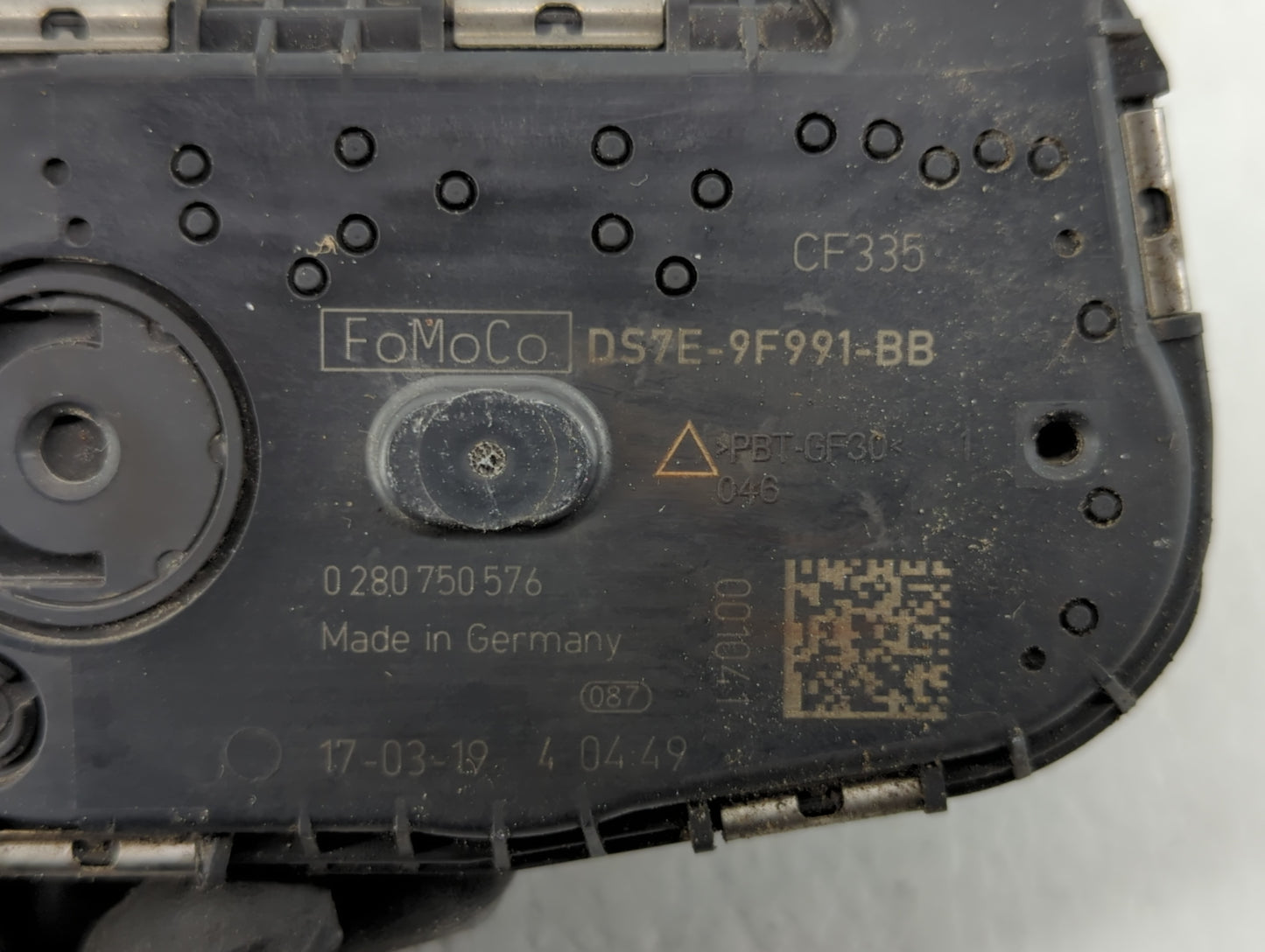 2017-2020 Lincoln Mkz Throttle Body P/N:0 280 750 576 DS7E-9F991-BB Fits Fits 2014 2015 2016 2017 2018 2019 2020 2021 2022 O