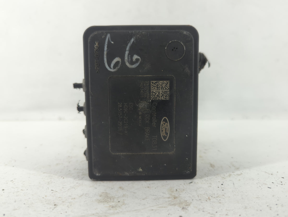 2017-2018 Lincoln Mkz Anti-Lock Brake ABS Pump Module Actuator OEM P/N:HG9C-2B373-AF Fits Fits 2017 2018 OEM Used Auto Parts
