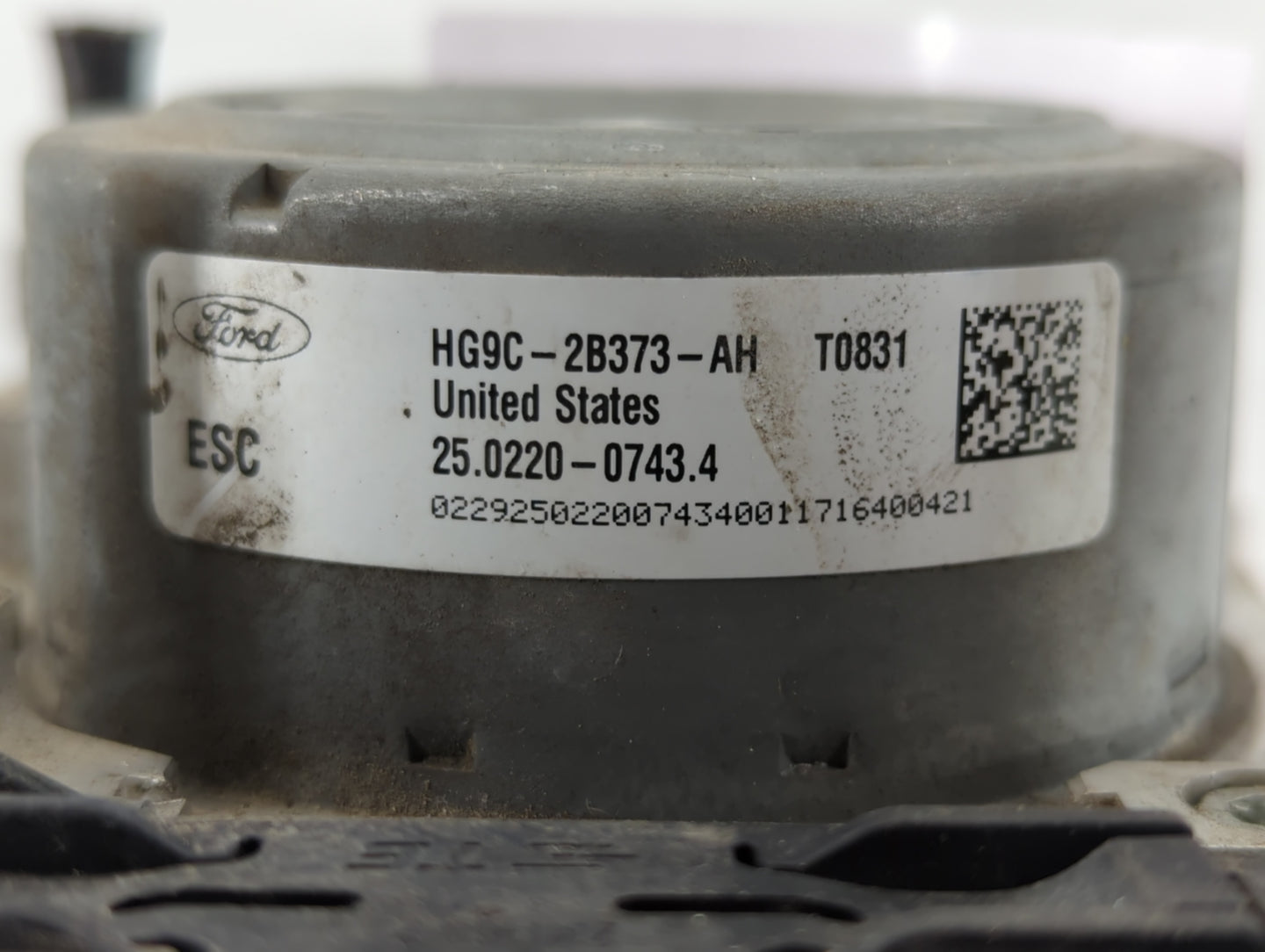 2017-2018 Lincoln Mkz ABS Pump Control Module Replacement P/N:HG9C-2B373-AH Fits Fits 2017 2018 OEM Used Auto Parts - Oemuse