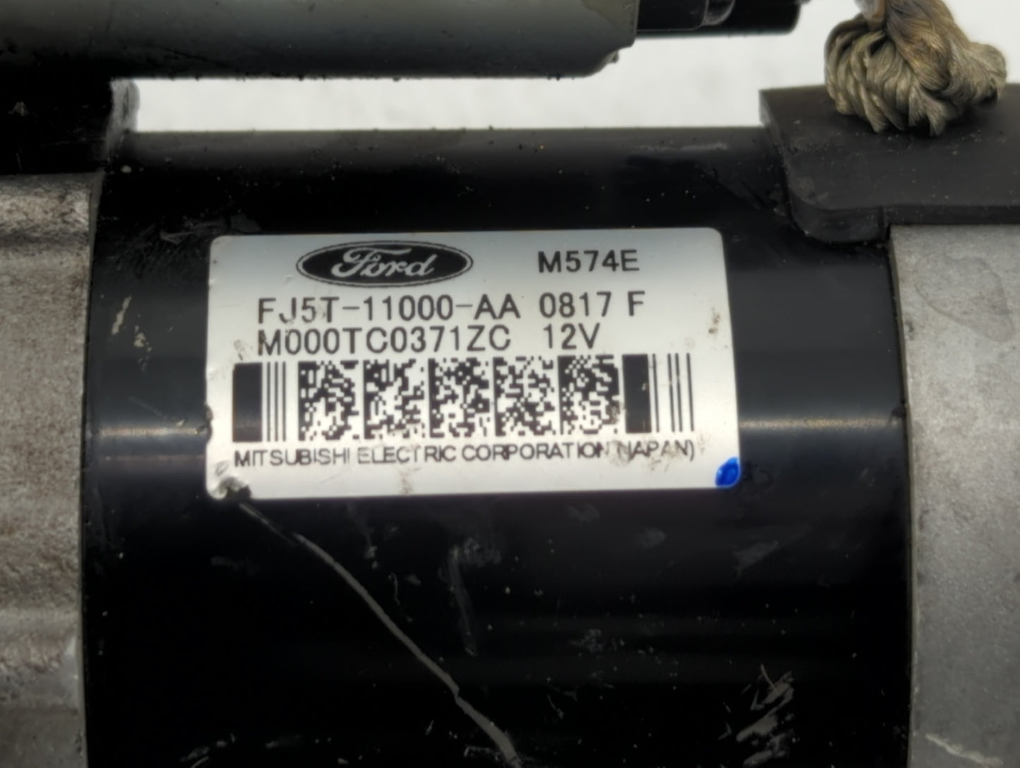 2017 Lincoln Mkz Car Starter Motor Solenoid OEM P/N:FJ5T-11000-AA Fits OEM Used Auto Parts - Oemusedautoparts1.com