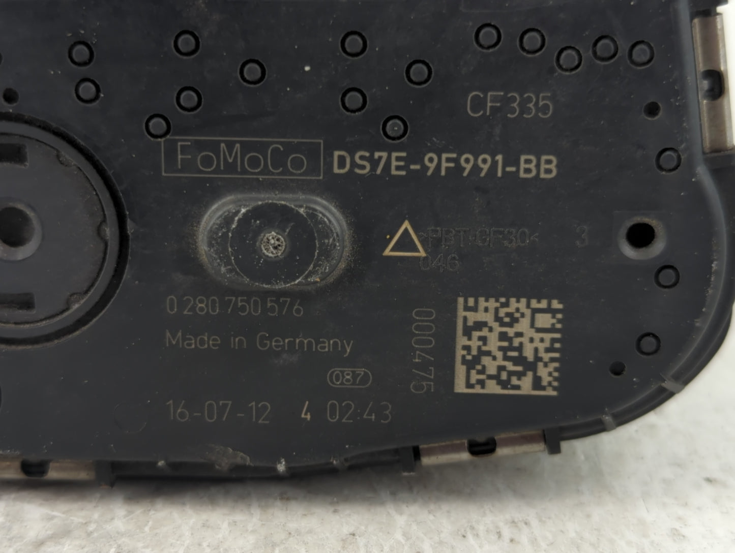 2017-2020 Lincoln Mkz Throttle Body P/N:DS7E-9F991-BB Fits Fits 2014 2015 2016 2017 2018 2019 2020 2021 2022 OEM Used Auto P