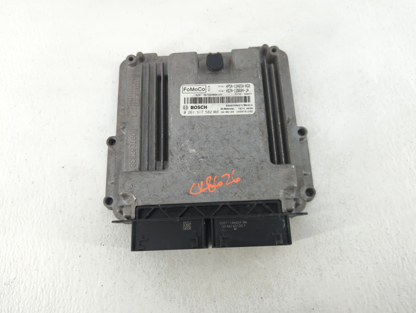 2017-2019 Lincoln Mkz PCM Engine Control Computer ECU ECM PCU OEM P/N:HP5A-12A650-AGB Fits Fits 2017 2018 2019 2020 OEM Used