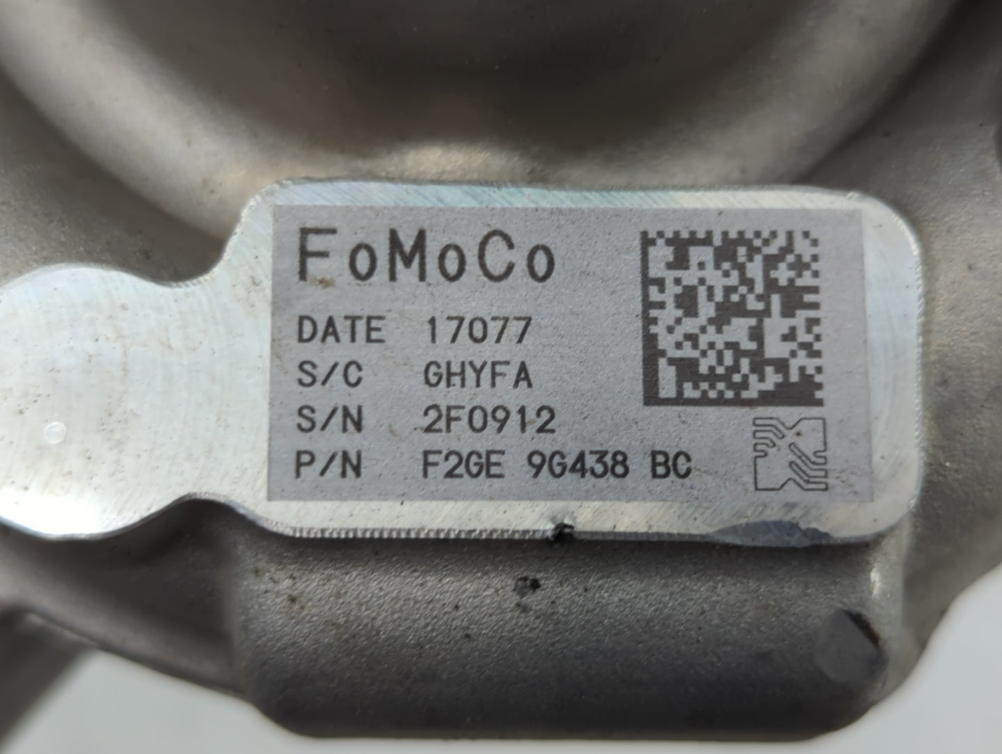 2017 Lincoln Mkz Turbocharger Turbo Charger Super Charger Supercharger - Oemusedautoparts1.com