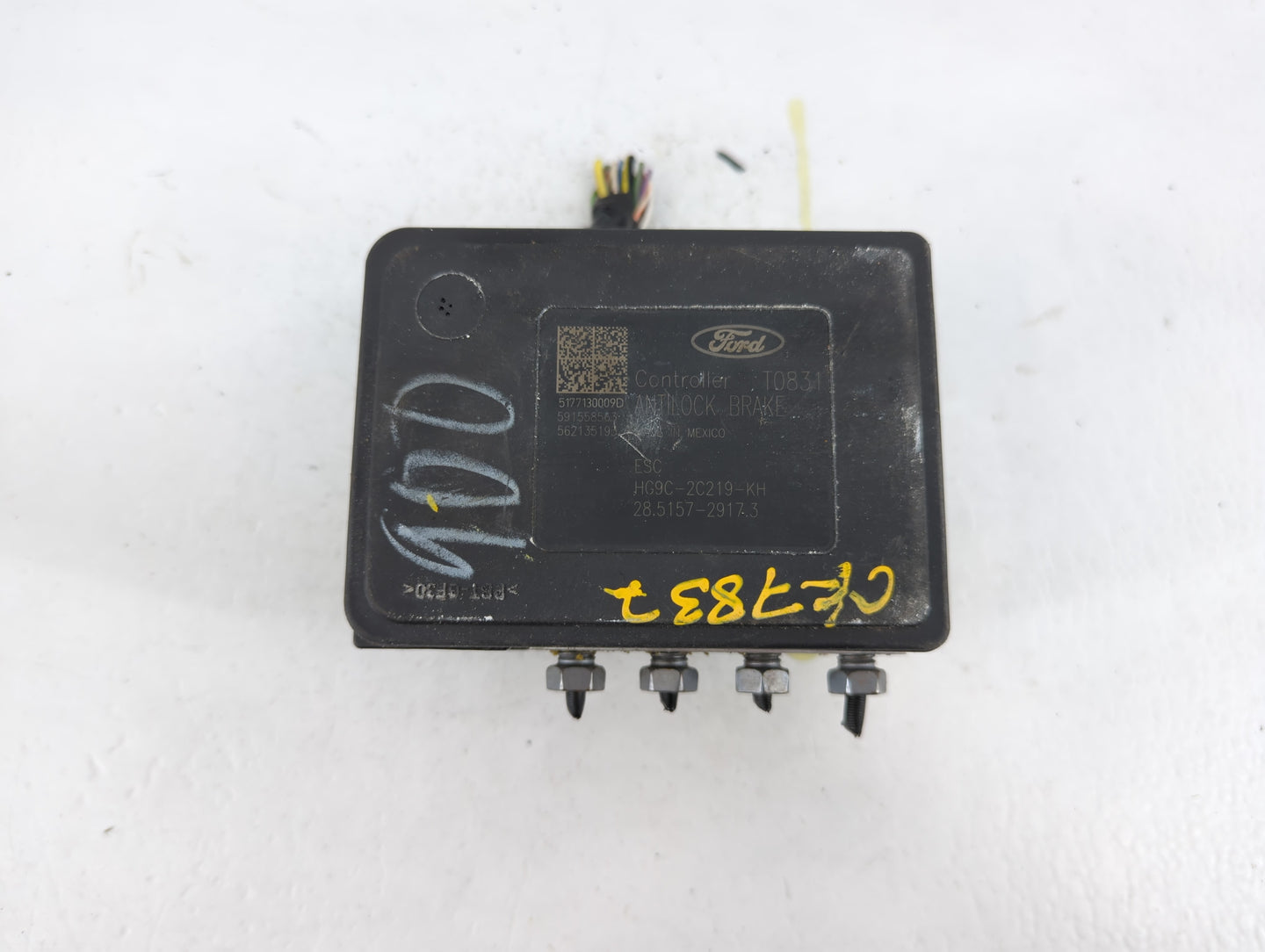 2017-2018 Lincoln Mkz ABS Pump Control Module Replacement P/N:HG9C-2B373-AH Fits Fits 2017 2018 OEM Used Auto Parts - Oemuse