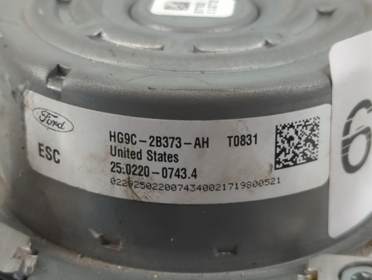 2017-2018 Lincoln Mkz Anti-Lock Brake ABS Pump Module Actuator OEM P/N:HG9C-2B373-AH Fits Fits 2017 2018 OEM Used Auto Parts