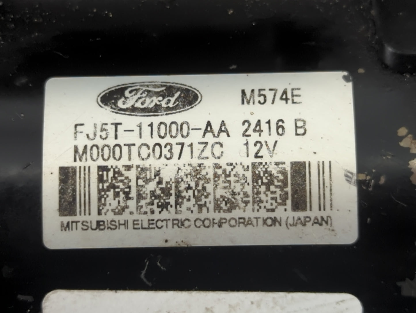 2013-2020 Lincoln Mkz Car Starter Motor Solenoid OEM P/N:M000TC0371ZC FJ5T-11000-AA Fits OEM Used Auto Parts - Oemusedautopa