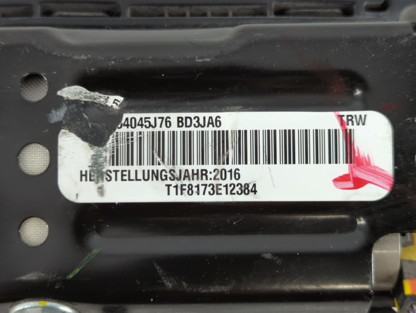 2013-2020 Lincoln Mkz Air Bag Driver Left Steering Wheel Mounted P/N:T1F8173E12384 Fits OEM Used Auto Parts - Oemusedautopar