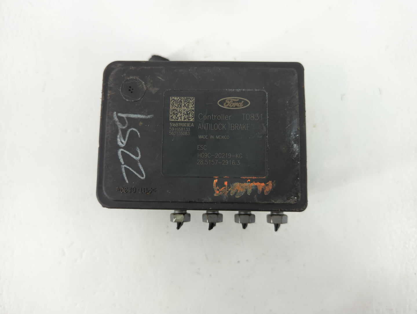 2017-2018 Lincoln Mkz ABS Pump Control Module Replacement P/N:HG9C-2B373-AG Fits Fits 2017 2018 OEM Used Auto Parts - Oemuse