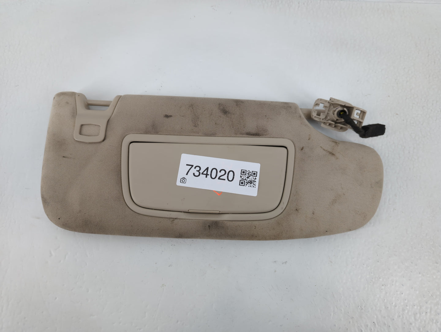 2015-2017 Lincoln Mkz Sun Visor Shade Replacement Passenger Right Mirror Fits Fits 2015 2016 2017 OEM Used Auto Parts - Oemu