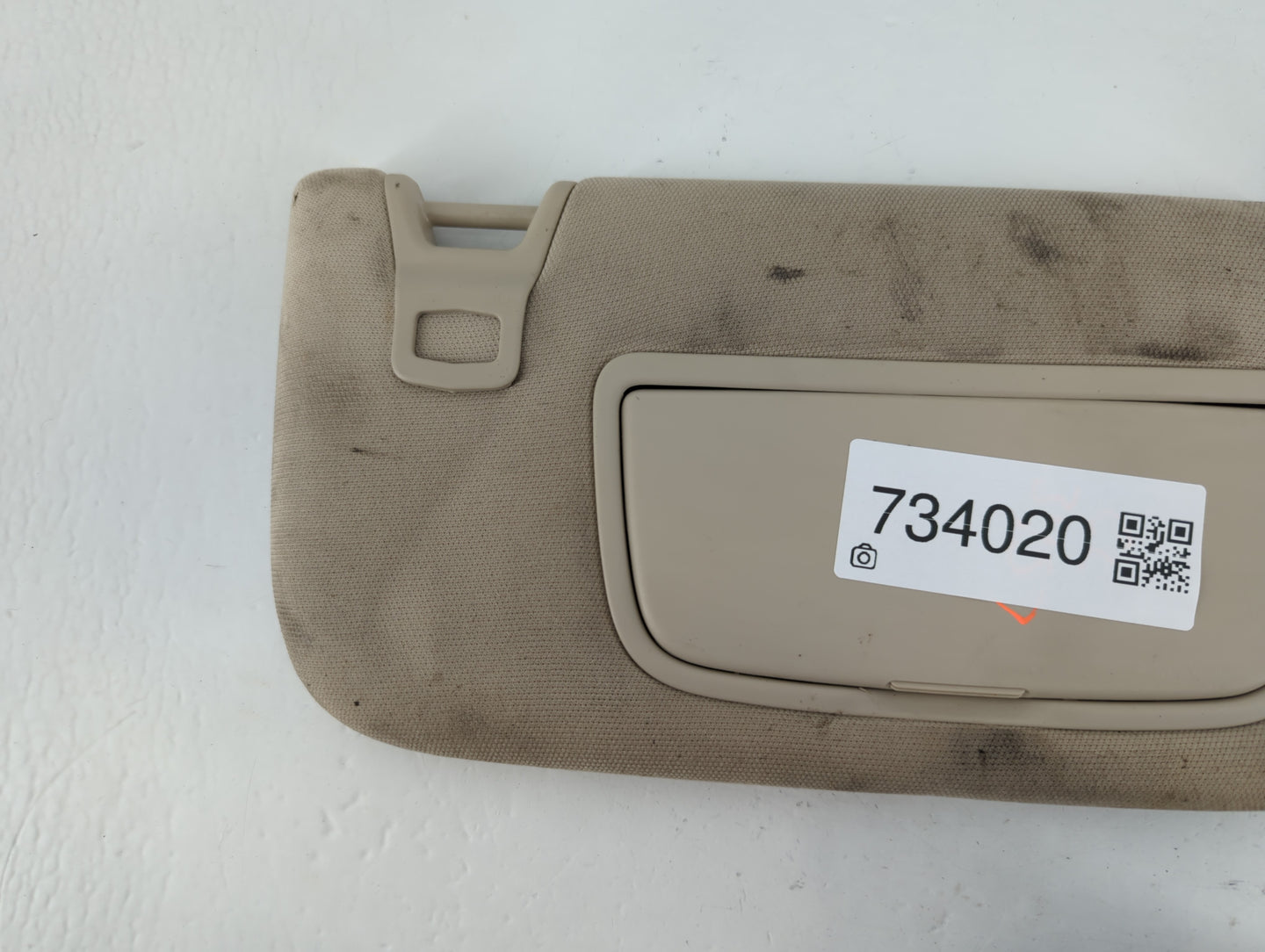 2015-2017 Lincoln Mkz Sun Visor Shade Replacement Passenger Right Mirror Fits Fits 2015 2016 2017 OEM Used Auto Parts - Oemu
