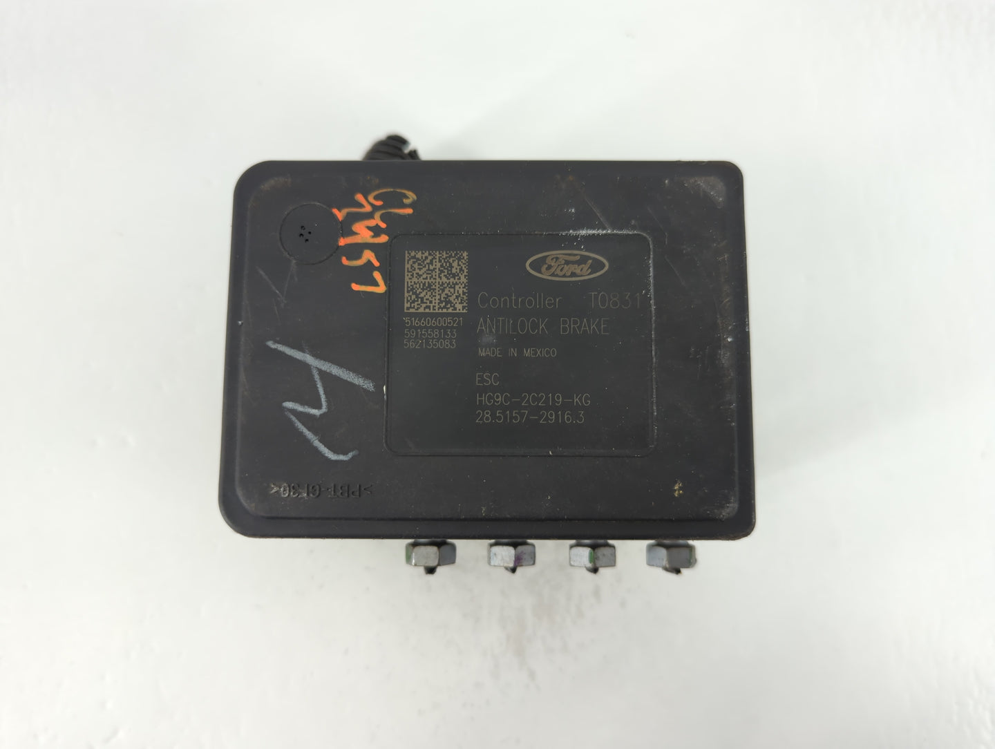 2017-2018 Lincoln Mkz ABS Pump Control Module Replacement P/N:HG9C-2B373-AG Fits Fits 2017 2018 OEM Used Auto Parts - Oemuse