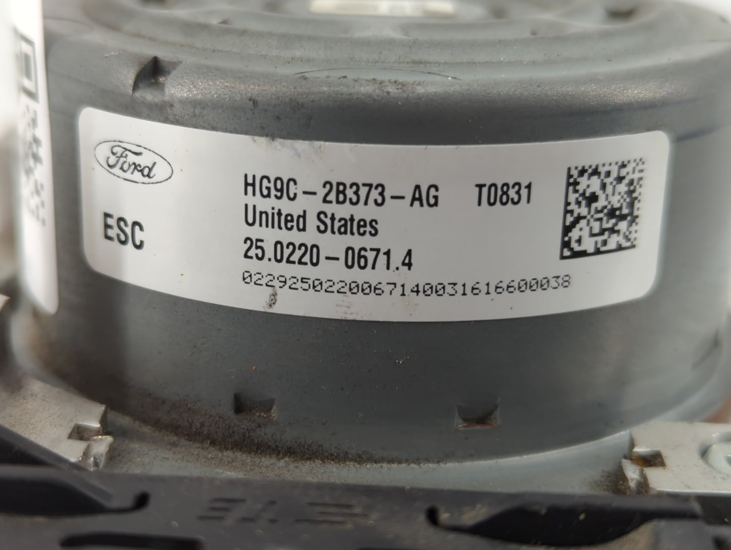 2017-2018 Lincoln Mkz ABS Pump Control Module Replacement P/N:HG9C-2B373-AG Fits Fits 2017 2018 OEM Used Auto Parts - Oemuse