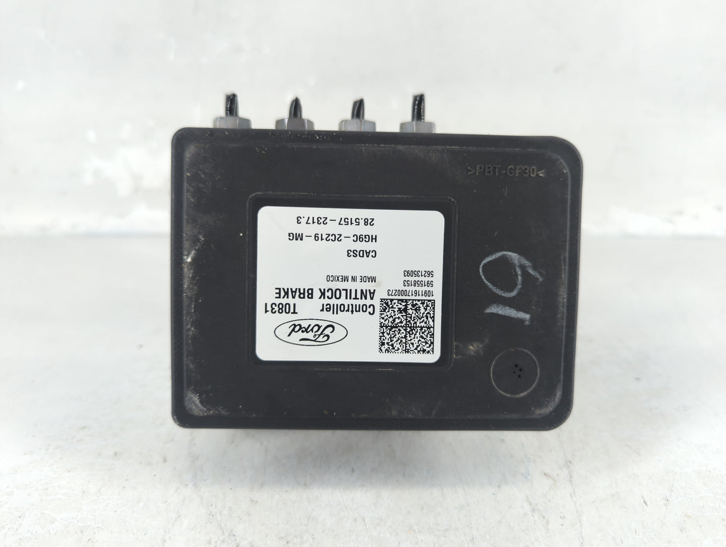 2017-2018 Lincoln Mkz ABS Pump Control Module Replacement P/N:HG9C-2B373-CG Fits Fits 2017 2018 OEM Used Auto Parts - Oemuse