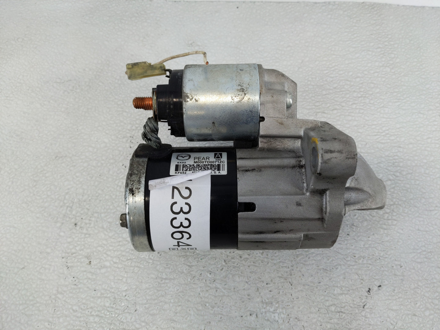 2012-2022 Mazda 3 Car Starter Motor Solenoid OEM P/N:M000TD6771ZC Fits Fits 2012 2013 2014 2015 2016 2017 2018 2019 2020 202