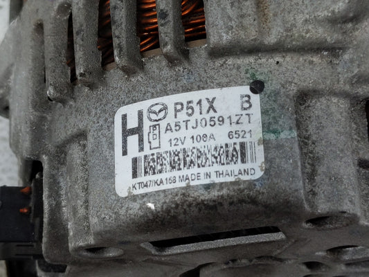 2014-2017 Mazda 3 Alternator Replacement Generator Charging Assembly Engine OEM P/N:A5TL0491 Fits Fits 2013 2014 2015 2016 2017 OEM Used Auto Parts
