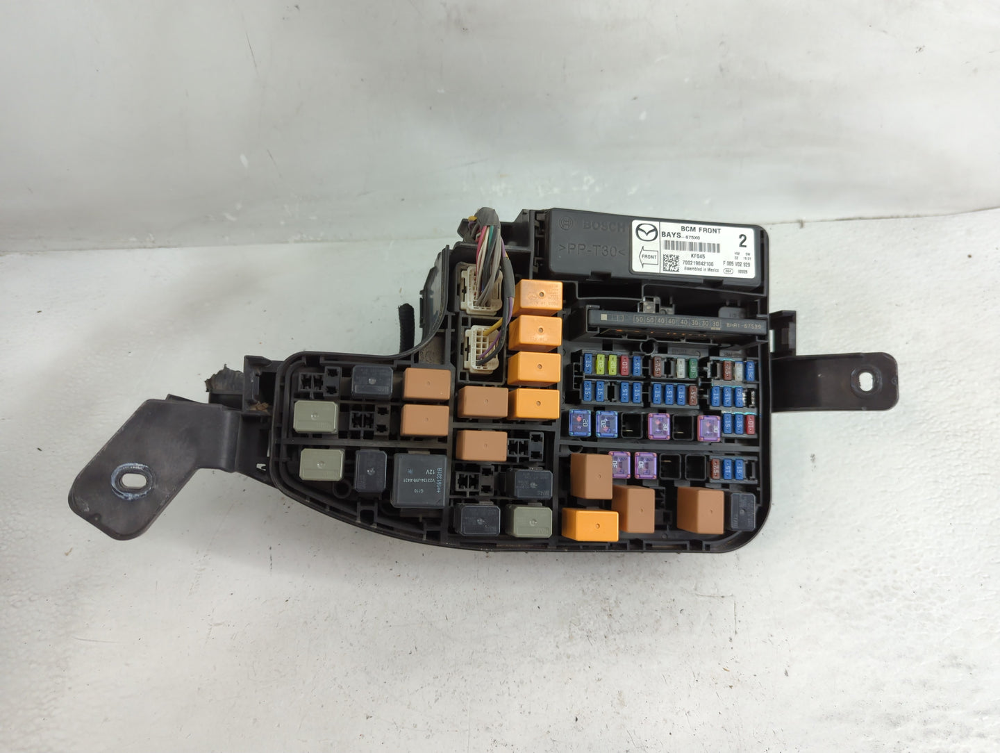 2017 Mazda 3 Fusebox Fuse Box Panel Relay Module Fits OEM Used Auto Parts - Oemusedautoparts1.com