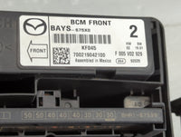 2017 Mazda 3 Fusebox Fuse Box Panel Relay Module Fits OEM Used Auto Parts - Oemusedautoparts1.com